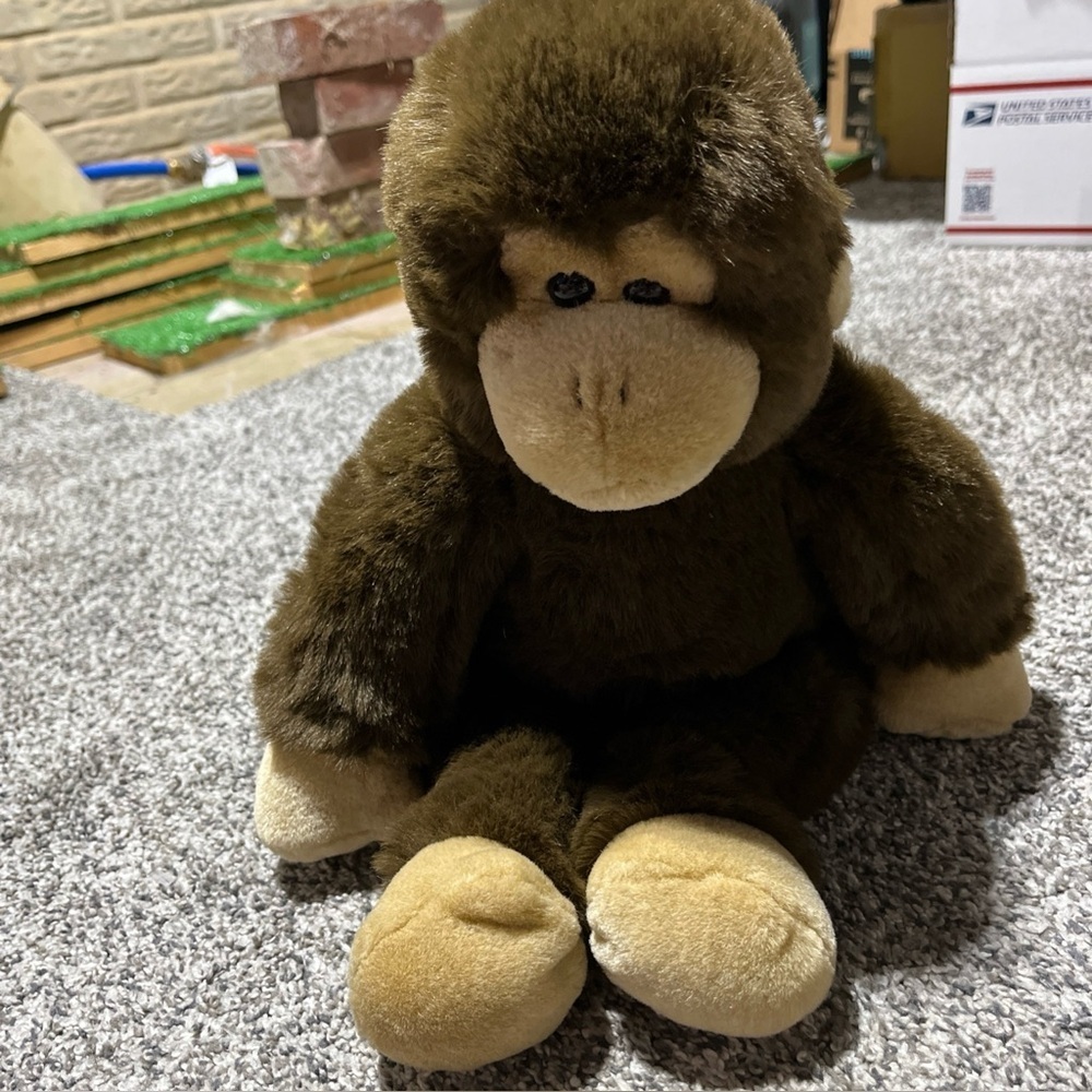 Vintage Build A Bear Workshop 1997 17” Brown Monkey Stuffed Chimp Plush